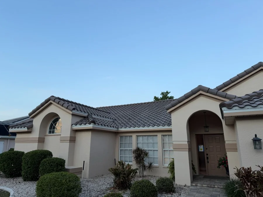 Premium tile roof installation by SRQ Building Services on a Sarasota, FL home